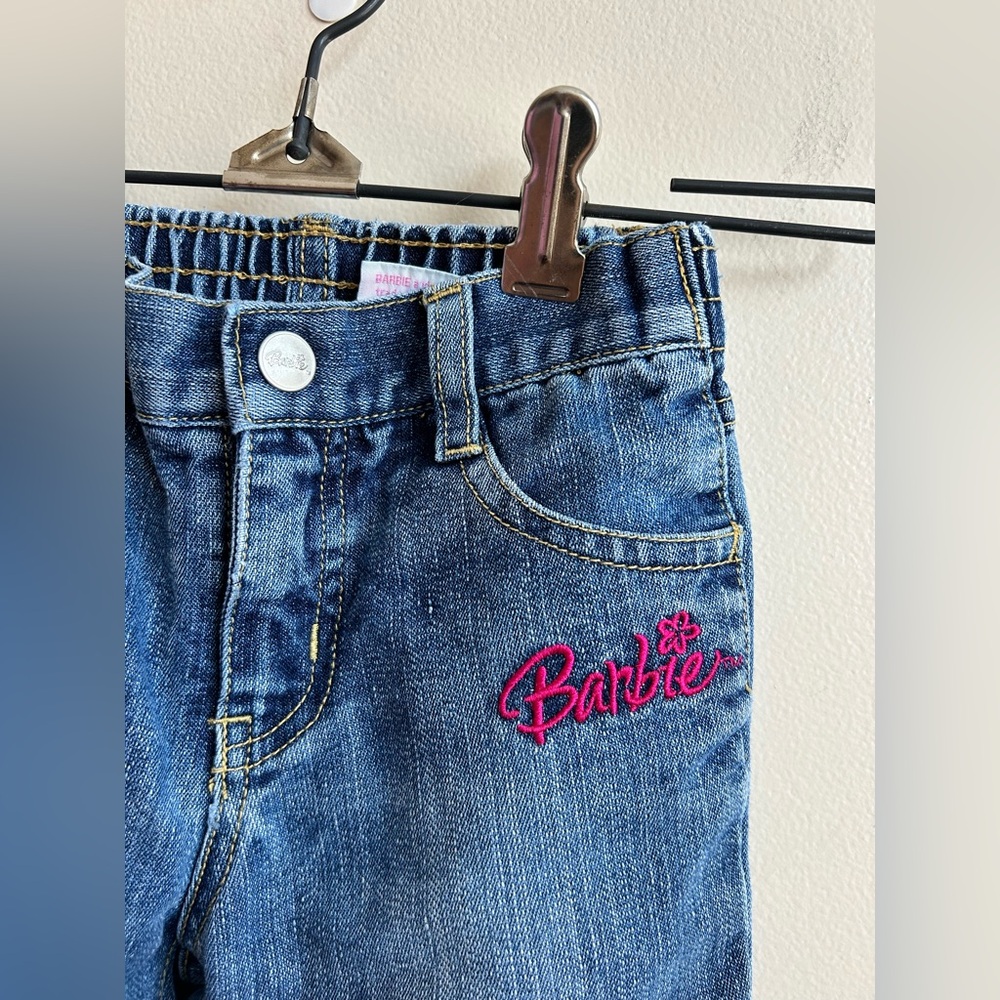 Vintage Barbie Toddler Jeans 4T - Picture 3 of 9